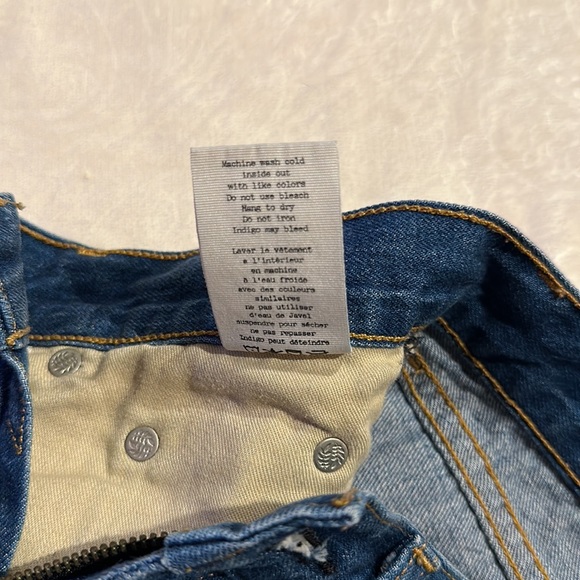 rag and bone distressed denim shorts size 24 - Picture 10 of 11